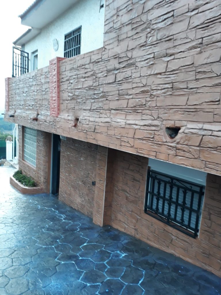 Pavimento estampado instalación profesional