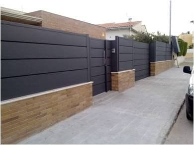 Suelo hormigón estampado jardín