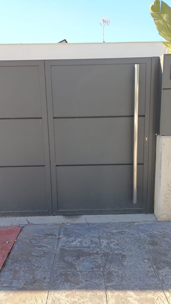 Hormigón impreso color gris antracita