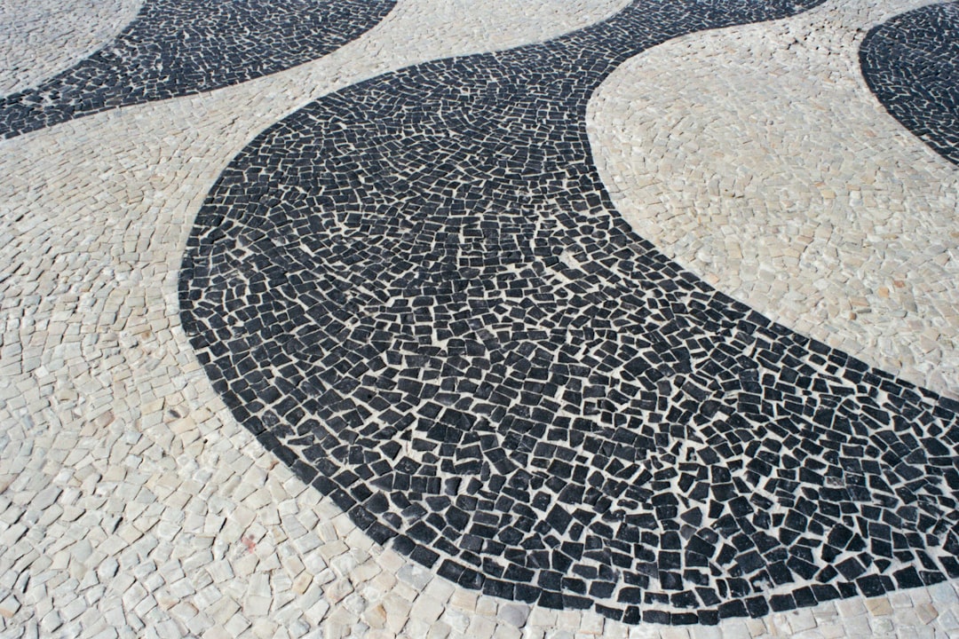 Pavimento impreso acabado piedra natural